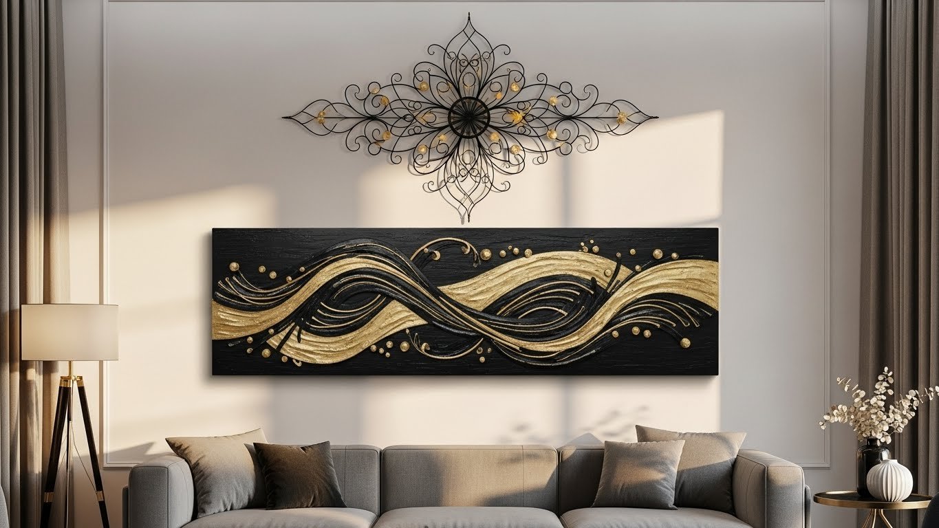 Metallkunst & Wanddekoration aus Metall – Stilvolle Ideen